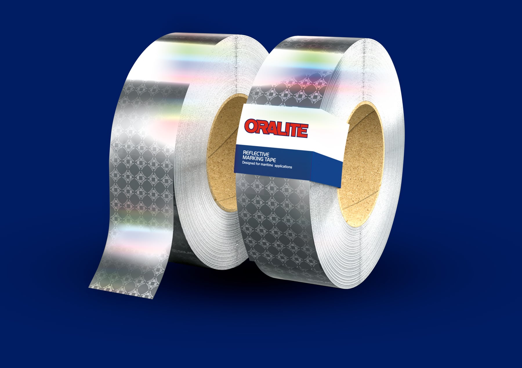 reflective marking tape oralite silver roll